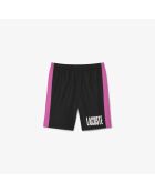 GH8961 schwarz/malva shorts