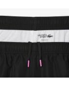 GH8961 schwarz/malva shorts