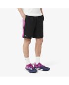 GH8961 schwarz/malva shorts