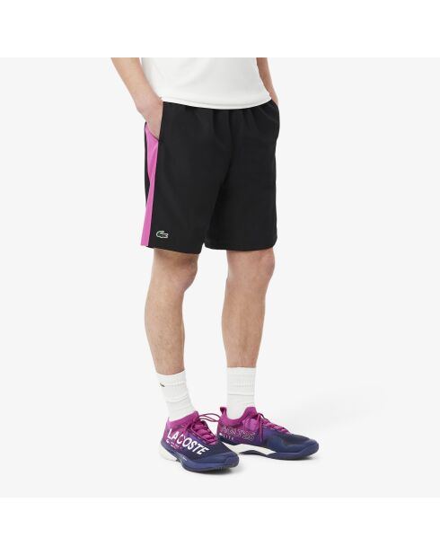 GH8961 schwarz/malva shorts