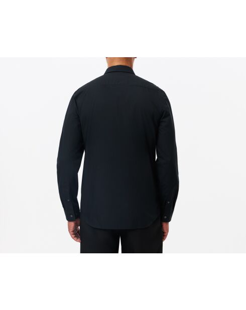 CH5620 zwart katoenen hemd
