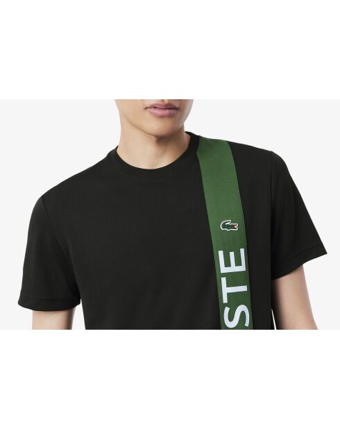 T-Shirt TH8938 noir/vert-ruisseau