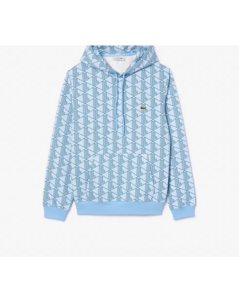 SH3076 sweatshirt Argentinië/marinewit