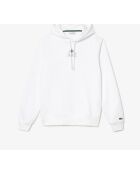 Sh5643 sweatshirt van wit katoen