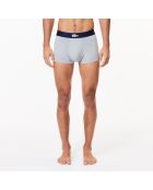 3er-Pack kurze Boxershorts 5H1774 marineblau/weiß-silber meliert