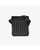 NH4260LX schwarze Schultertasche mit Palmendesign