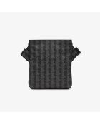 NH4260LX schwarze Schultertasche mit Palmendesign