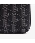 NH4260LX schwarze Schultertasche mit Palmendesign