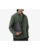 NH4260LX schwarze Schultertasche mit Palmendesign
