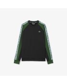 SH8939 zwart/groen sweatshirt
