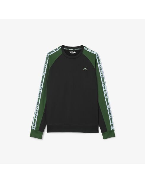 SH8939 zwart/groen sweatshirt