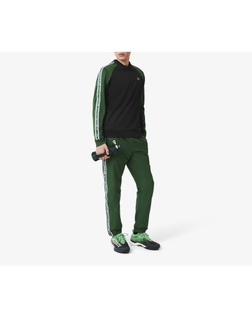 SH8939 zwart/groen sweatshirt