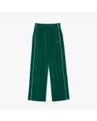 XF2650 Donker/witte joggingbroek van fluorietvelours