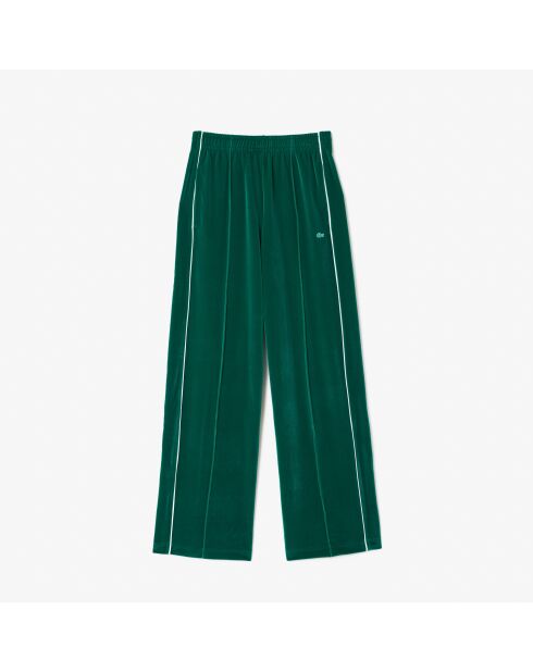 XF2650 Donker/witte joggingbroek van fluorietvelours