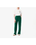 XF2650 Donker/witte joggingbroek van fluorietvelours