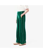 XF2650 Donker/witte joggingbroek van fluorietvelours