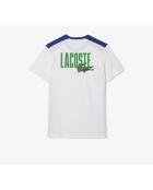 T-Shirt TH8979 blanc/marine-cosmique