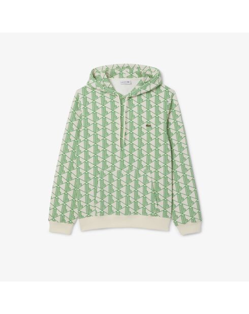 SH2855 sweatshirt met kristallijn/calathea