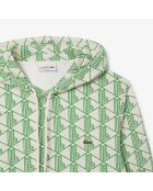 SH2855 sweatshirt met kristallijn/calathea
