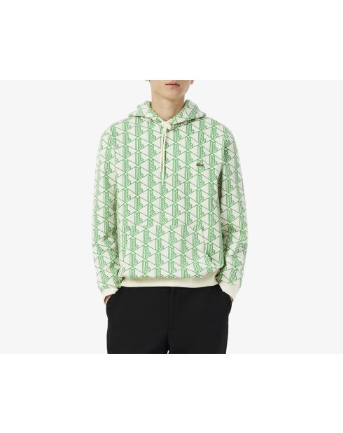 SH2855 sweatshirt met kristallijn/calathea