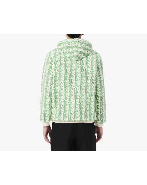 SH2855 sweatshirt met kristallijn/calathea