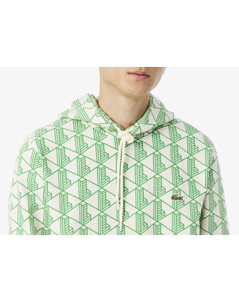 SH2855 sweatshirt met kristallijn/calathea