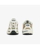 Zapatillas Athleisure 49SFA0025 de color caqui claro/blanco roto