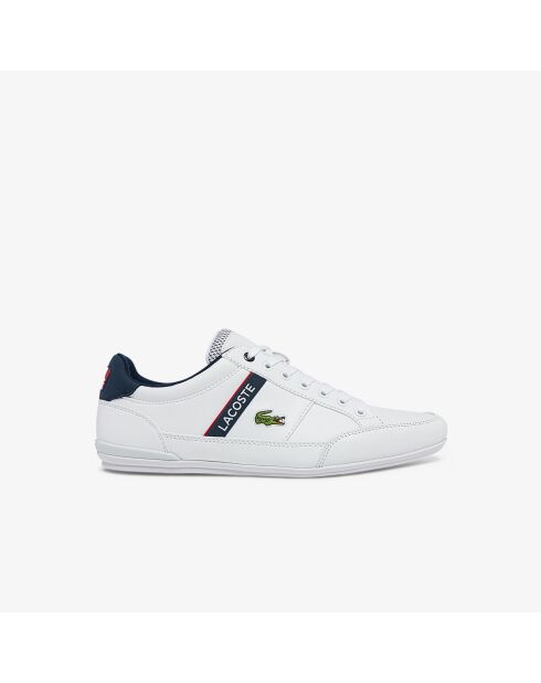 Baskets basses 40CMA0067 White/navy/red