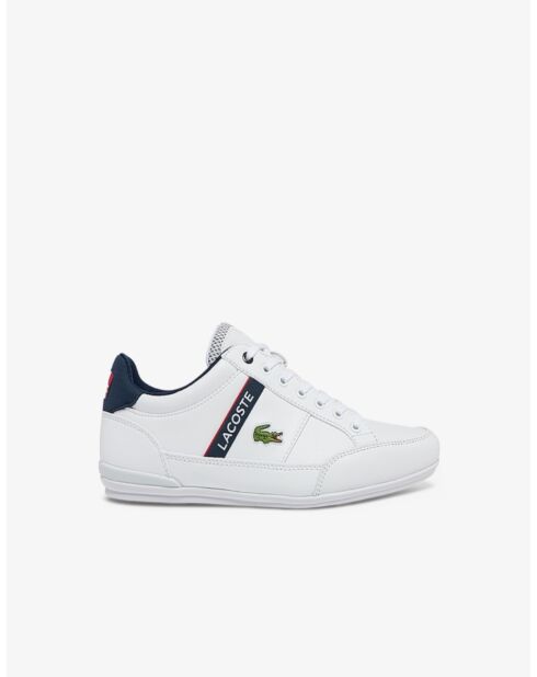 Baskets basses 40CMA0067 White/navy/red