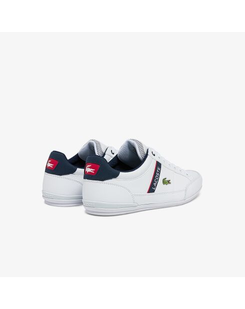 Baskets basses 40CMA0067 White/navy/red