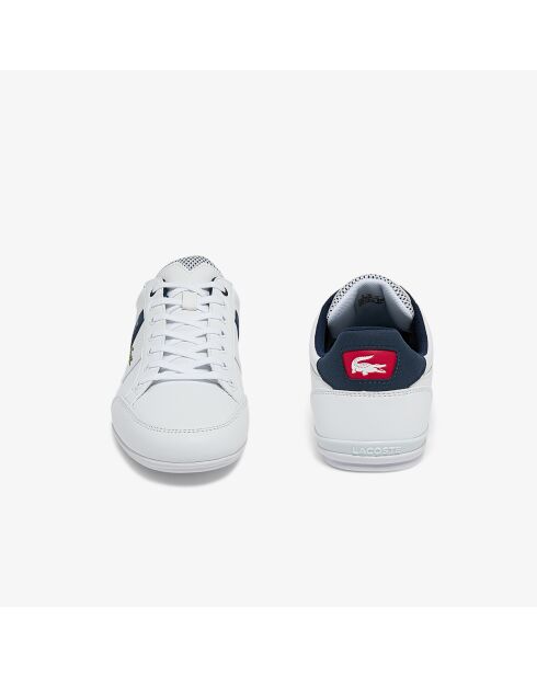 Baskets basses 40CMA0067 White/navy/red