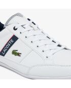 Baskets basses 40CMA0067 White/navy/red