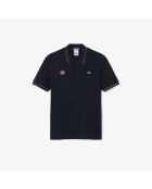 AH3013 marineblauw poloshirt