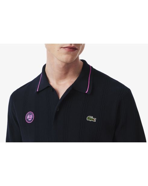AH3013 marineblauw poloshirt