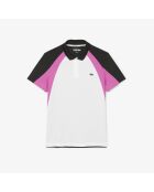 Polo DH8963 weiß/malva-schwarz