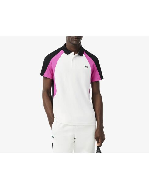 Polo DH8963 weiß/malva-schwarz