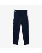 XH4861 marineblauw/witte joggingbroek met panorama
