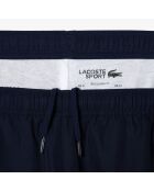 XH4861 marineblauw/witte joggingbroek met panorama