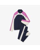 WH8973 Trainingsanzug-Set, marineblau/laponie-Malva