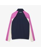 WH8973 Trainingsanzug-Set, marineblau/laponie-Malva