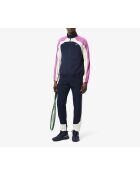 WH8973 Trainingsanzug-Set, marineblau/laponie-Malva