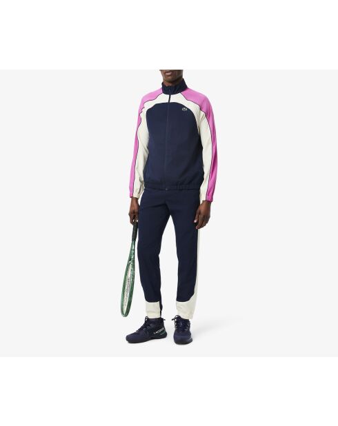 WH8973 Trainingsanzug-Set, marineblau/laponie-Malva