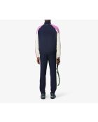 WH8973 Trainingsanzug-Set, marineblau/laponie-Malva