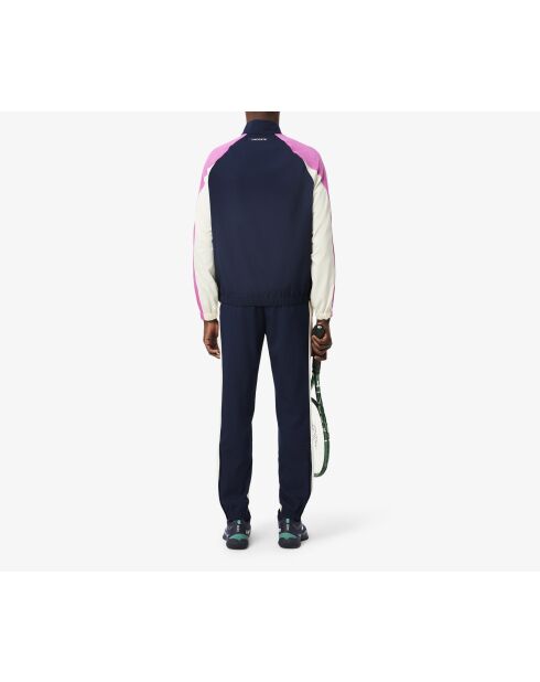 WH8973 Trainingsanzug-Set, marineblau/laponie-Malva