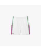 Short GH314T blanc/malva-calathea