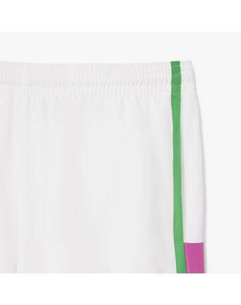 Short GH314T blanc/malva-calathea