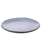 Lot de 6 assiettes à dîner The Market bleu ciel - D.27,5 cm