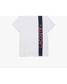TH8938 weißes/marineblaues Grenadin-T-Shirt