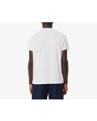 TH8938 weißes/marineblaues Grenadin-T-Shirt