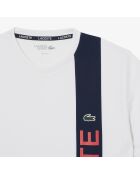 TH8938 weißes/marineblaues Grenadin-T-Shirt